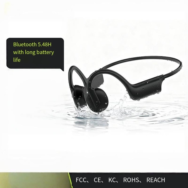 MQ BE21 Bone Conduction for V5.3 Headphones Open-Ear Ear-Hook Wireless Sports Headset Sweat Water Resistant Earphones