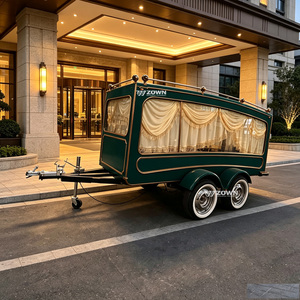 Remorque funéraire modulaire flexible et personnalisable avec kits de décoration amovibles, chariot de transport de cercueil pour les grossistes mondiaux de l'industrie funéraire - Product Image 1