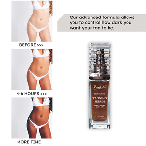 OEM/ODM Private Label Self Tanner Tan Accelerator, siero autoabbronzante per l'oscuramento e l'idratazione della pelle, olio abbronzante - Product Image 4