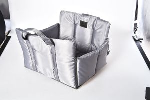 Asiento de <span class=keywords><strong>Coche</strong></span> Multifuncional para Perros, Cama de Viaje Portátil para Mascotas, Asiento Elevador Plegable para Perros, para Perros y Gatos Pequeños y Medianos - Product Image 6