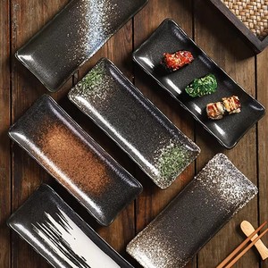<span class=keywords><strong>Platos</strong></span> Rectangulares de Diferentes Tamaños, 8.5 y 11 Pulgadas, <span class=keywords><strong>Platos</strong></span> de <span class=keywords><strong>Sushi</strong></span> de <span class=keywords><strong>Cerámica</strong></span> Estilo Japonés <span class=keywords><strong>para</strong></span> Restaurante - Product Image 5