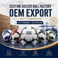 Ballon de football d'entraînement personnalisé avec logo, en cuir PVC 4/5, 1,6 mm/2,7 mm, cousu à la machine, haute durabilité, pour entraînement de club et équipe