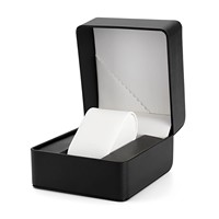 Boîte d'emballage de montre de luxe personnalisée avec logo, fabriquée en usine OEM, à fente unique, petite boîte de présentation pour cadeaux, boîtes de rangement pour montres en cuir PU