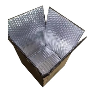 L'emballage isolé pliable de carton d'isolation de viande de produits aquatiques de transport de chaîne du froid de carton peut être adapté aux besoins du client - Product Image 5