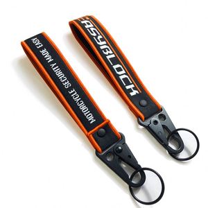 Porte-clés personnalisé en tissu brodé pour équipage d'avion, voiture ou moto - Product Image 4