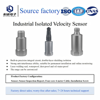 Sensor de Velocidad de Vibración Ketu 1-5V, Transductor Piezoeléctrico de Velocidad 0-10mm/s, Transmisor de Vibración Impermeable, a Prueba de Polvo y Aceite