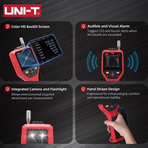 UNI-T <b>Laser</b> Particle Counter UT337B 6 Channels Handheld Dust Particle Detector for Monitoring Air Quality and Cleanliness <b>Levels</b> - Product Image 1