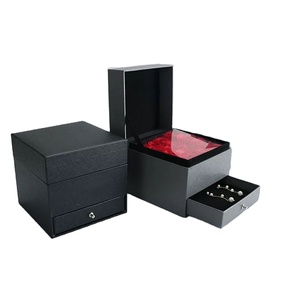 Nhà Máy Của Nhà Sản Xuất Sang Trọng Hộp Quà Tặng Biểu Tượng Tùy Chỉnh Ưa Thích Giấy Hoa Hồng Phổ Biến Trượt Bao Bì Ngăn Kéo Tái Chế Vật Liệu - Product Image 5