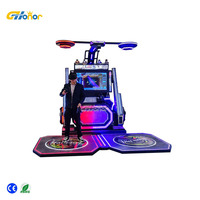 Machine de danse de réalité virtuelle de vente chaude 2 machine de jeu de danse d'arcade pour les joueurs et les systèmes à pièces