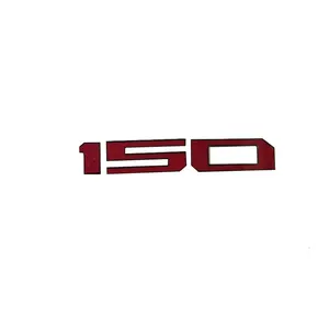 포드 F-150 2021 편지 후면 트렁크 편지 배지 엠블럼 스티커에 대한 3D ABS 자동차 튜닝