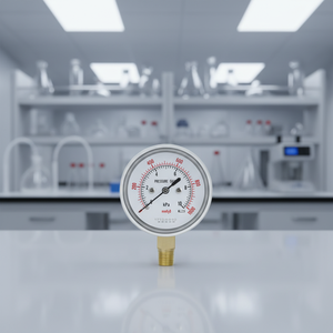 Manômetro Analógico Leve de Fábrica, Resistente a Impactos, Manômetro de Diafragma para HVAC - Product Image 1