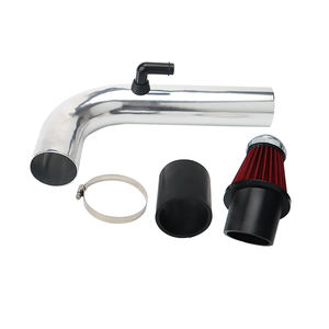 AUSO coche de alto flujo de entrada de aire sistemas de caja de filtro de aire para <span class=keywords><strong>Peugeot</strong></span> <span class=keywords><strong>206</strong></span> 1.6L 98-06 VTS estilo FIBRA DE COCHE WG-191 - Product Image 6