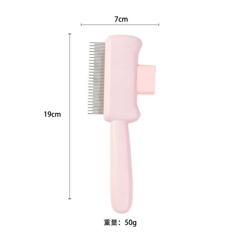 Peigne d'épilation rose