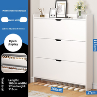 Armoire de vidage Ultra-mince modèle de ménage nouveau Hit placard d'entrée Simple porte moderne derrière armoire de rangement étagère à chaussures