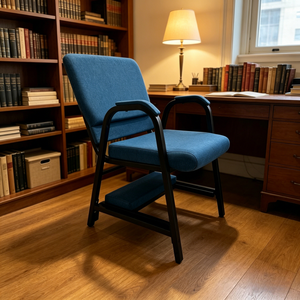 Silla de Iglesia de Metal de Diseño Moderno, Alta Calidad y Buen Precio, con Asiento Acolchado para Auditorio - Product Image 1