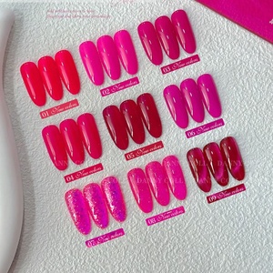 Factory Wholesale High-quality New UV <b>Nail</b> <b>Gel</b> <b>Set</b> Rose 9 Pieces of Display Board Professional <b>Nail</b> Supplier - Product Image 3