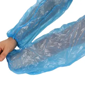 Groothandel Wegwerp Pe Arm Mouwen Hand-Made Wegwerp Medische Verbruiksartikelen Chirurgische Arts Gebruik Plastic Wegwerp Mouw