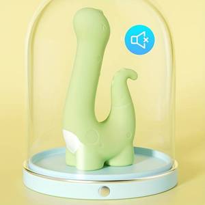 Vibrator Bentuk Dinosaurus Lucu dengan 5 Mode Hisap & 10 Mode Getaran, Fungsi Pemanas, Dapat Diisi Ulang via USB, Desain Senyap untuk Penggunaan Wanita - Product Image 1