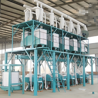 Machine à moudre la farine de blé 50T haute efficacité en acier inoxydable pour le marché du Vietnam et de l'ASEAN