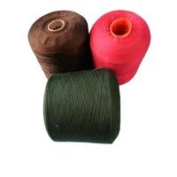 Factory Competitive Price High Strength Eco-Friendly 100% Polyester Core Spun Yarn Dyed for Socks Knitting Sewing High Tenacity