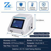 Testeur d'or portable, analyseur de métaux XRF, machine de test haute précision avec écran tactile de 11,6 pouces