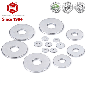 Rondelle plate en acier au carbone anti-rouille, série large, directement de l'usine, tailles personnalisées disponibles - Product Image 1