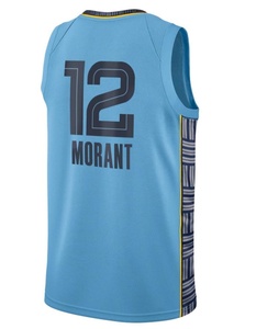 Nouveau <span class=keywords><strong>maillot</strong></span> de basket-ball de haute qualité Memphis, logo cousu, <span class=keywords><strong>maillot</strong></span> brodé, <span class=keywords><strong>maillot</strong></span> personnalisé avec logo - Product Image 3