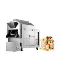 Torréfacteur de noix en acier inoxydable domestique arachide sésame amande melon café noix torréfacteur de fèves de cacao noyau de roulement Durable