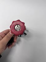 Vanne de remplissage PCP Acecare 4500Psi 300Bar HPA avec trois types de filetages et deux manomètres pour paintball