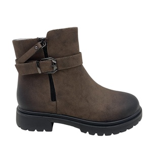 Nuovissimi stivali corti da <span class=keywords><strong>donna</strong></span> in pelle <span class=keywords><strong>con</strong></span> <span class=keywords><strong>tacco</strong></span> alto <span class=keywords><strong>stivaletti</strong></span> da <span class=keywords><strong>donna</strong></span> <span class=keywords><strong>con</strong></span> punta tonda <span class=keywords><strong>stivaletti</strong></span> scarpe nere di alta qualità - Product Image 4