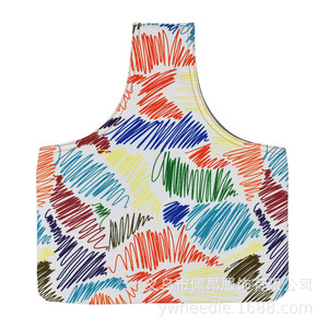 <span class=keywords><strong>Sac</strong></span> à cosmétiques Pei Ang extra large en tissu Oxford 600D vert pivoine, fermeture ouverte, <span class=keywords><strong>sans</strong></span> poignée, grande capacité pour le shopping - Product Image 5