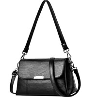 Tas Selempang Wanita Model Tote Baru, Bolsa Feminina, Tas Tangan Desainer Mewah Berkualitas Tinggi, Tas Kulit PU Wanita dengan Pegangan Atas