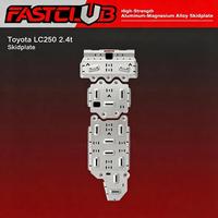 Toyota PRADO LC250-2.4T Hybride Plaque de protection inférieure en alliage d'aluminium de 8 mm Protection du moteur Finition en aluminium naturel