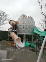 Équipement de terrain de jeu extérieur de haute qualité, attrayant, écologique, durable, ensembles de balançoires colorées, toboggans en plastique, jouets amusants pour enfants