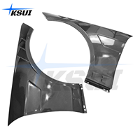Body Kit Serat Karbon Mobil, Fender Depan Samping Serat Karbon untuk Mercedes-Benz E-Class W212 E200 E300 E63 2013-2016