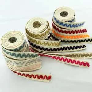 New Cotton Webbing 10mm Gift Packaging Straps Luggage Clothing Accessories Bag Strap Webbing Tape