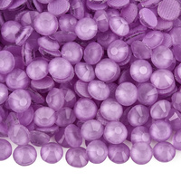 OLeeya Usine Vente en Gros de Haute Qualité Hotfix Cristaux Bonbons Couleurs Fer sur Strass Verre Hot Fix Strass pour Vêtements
