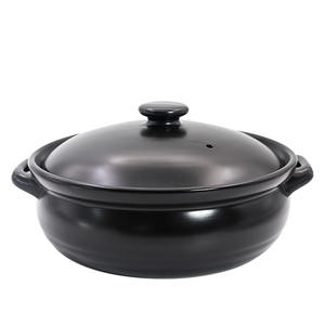 Casserole de conception moderne noire marmite cuisinière à induction à gaz marmite domestique à double saveur marmite à ragoût spéciale pour l'utilisation <span class=keywords><strong>en</strong></span> magasin - Product Image 5