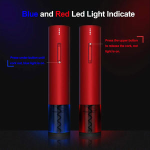 Tire-bouchon électrique USB rechargeable haut de gamme sans fil avec coupe-capsule, ensemble d'accessoires de cuisine automatiques - Product Image 5