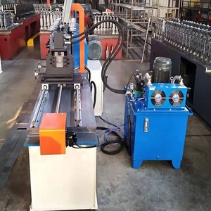 ZTRFM ISO CE Perforación rotativa de alta velocidad Canal de enrasado resistente Omege Roll Former RC 1 RC 2 Máquina formadora de rollos - Product Image 5