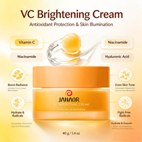 Crème éclaircissante à la vitamine C personnalisée en usine, anti-âge, hydratante, nourrissante, crème pour le visage à usage quotidien