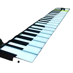 Fête en plein air Événement Night <span class=keywords><strong>Club</strong></span> Led Éclairage De Danse de Plancher Géant Piano - Product Image 1