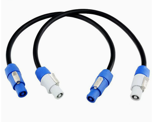 Cable <span class=keywords><strong>de</strong></span> Alimentación Profesional <span class=keywords><strong>para</strong></span> Iluminación <span class=keywords><strong>de</strong></span> Escenario, Cable PowerCon Macho <span class=keywords><strong>de</strong></span> 16AWG 1.5mm y 14AWG 2.5mm, Cable <span class=keywords><strong>de</strong></span> Extensión <span class=keywords><strong>de</strong></span> Corriente <span class=keywords><strong>de</strong></span> 3 Pines - Product Image 1