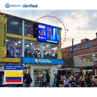 Colombia Pantalla móvil al aire libre Instalación fija 9.84ft X 13.12ft 3M X 4m Led Video Wall P3.91 Pantalla LED de 3,91mm