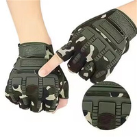 Vente chaude Gants de gymnastique demi-doigt Mitaines de combat Jeu de tir Gants tactiques extérieurs