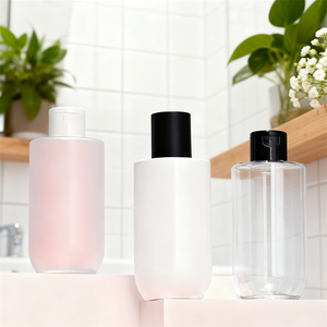 Rỗng Matte Nhựa Container <span class=keywords><strong>200Ml</strong></span> Frosted Chăm Sóc Da Mỹ Phẩm Toner Chai Cho Dầu Gội Đầu Trang Điểm Remover Bao Bì - Product Image 2