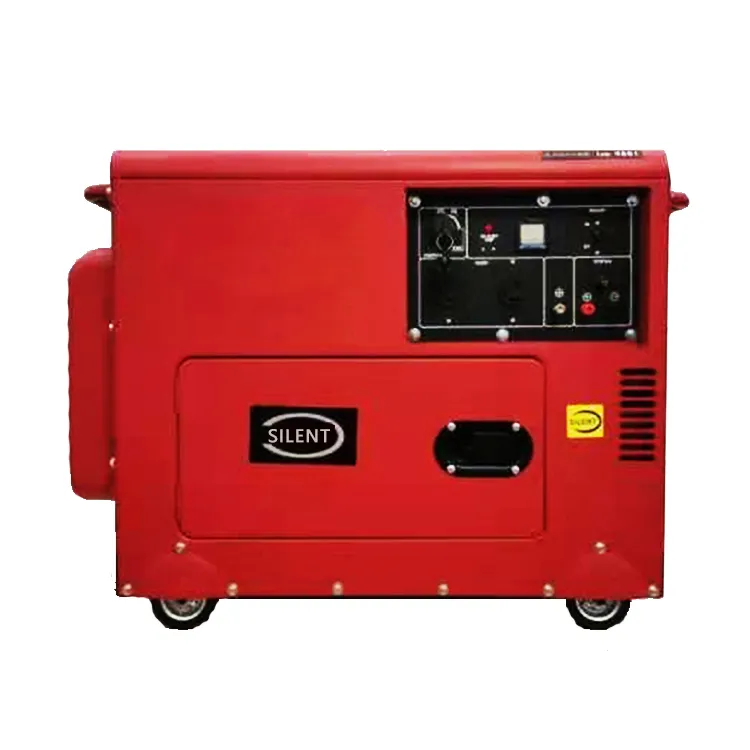 2024 Hete Verkoop Diesel Generatoren 5kw Stille Of Open Type Ac 400V Industriële Diesel Generator