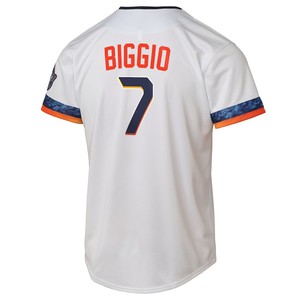 2025 Jose Altuve <span class=keywords><strong>Yordan</strong></span> Alvarez Jeremy Pena White 2025 City Connect camiseta de Béisbol 2017 - Product Image 4