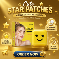 Patchs anti-acné coréens hydrocolloïdes à l'acide salicylique, mignons et compatibles avec le maquillage, produits de soin de la peau en gros