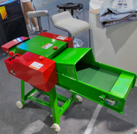 Machine à couper le foin mini diesel pour la transformation des aliments pour animaux (poissons, bovins)